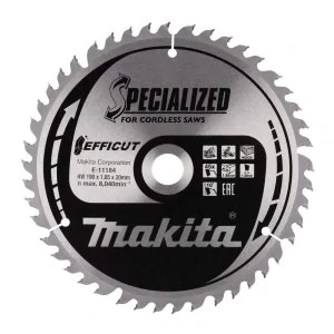 Makita kotouč pilový dřevo Efficut 190x1.85x20mm 45Z = old E-11156, E-11184