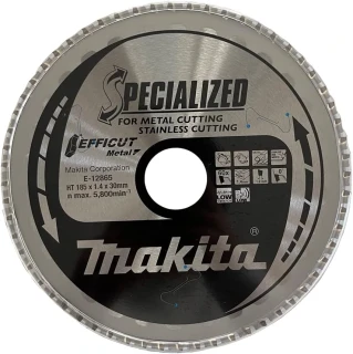 Makita kotouč pilový ocel Efficut TCT 185mmx1.4x30mm 60Z = old E-12843, E-12865