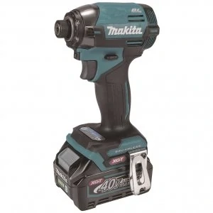 Makita XGT aku rázový šroubovák 1/4"Li-ion XGT 40V/2,5Ah, TD002GZ01 