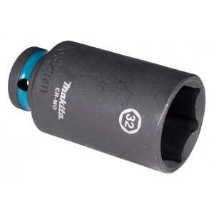 Makita nástrčný klíč prodloužený 1/2" square drive Impact BLACK 32mm, E-16558
