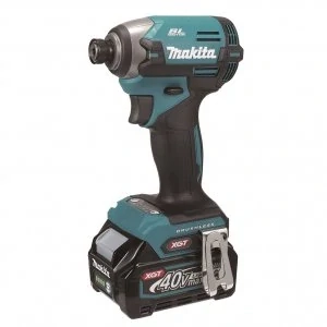 Makita XGT aku rázový šroubovák 1/4"Li-ion XGT 40V/2,0Ah, Makpac, TD003GA201