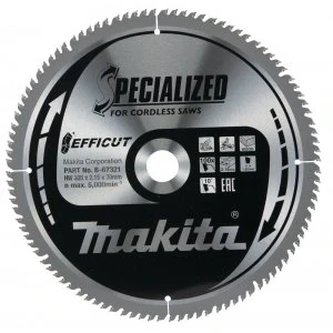 Makita kotouč pilový dřevo Efficut 305x2.15x30mm 100Z = old B-67278, B-67321