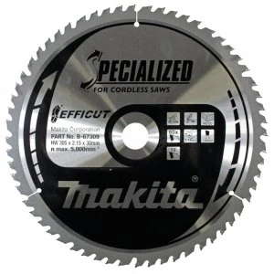 Makita kotouč pilový dřevo Efficut 305x2.15x30mm 60Z = old B-67256, B-67309