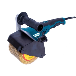 XTLINE satinační válcová bruska 1300 W + ocelový kartáč válec 120x100x0,3 mm, XT105350K