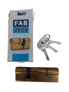 Vložka 2024/95/ 30+65 Nikl, FAB21/1  krátký klíč