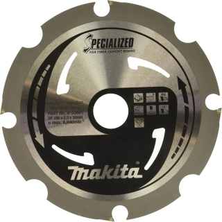 Makita kotouč pilový PCD na vláknocementové desky 190x30mm 4Z, B-33691