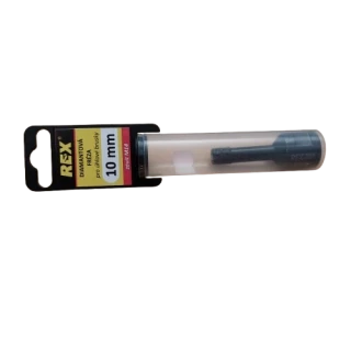 REX samochladící, diamantová, vykružovací korunka M14 10mm, 7289101