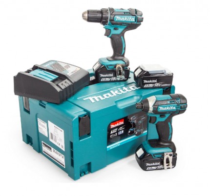 Makita DLX2127TJ1 Aku sada DDF482+DTD152 Li-ion LXT 18V
