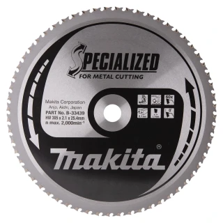 Makita kotouč pilový ocel SPECIALIZED 305mmx2.1x25.4mm 60Z = old B-09765, B-33439