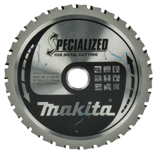Makita kotouč pilový ocel SPECIALIZED 150x1.1x20mm 32Z (silná ocel SPECIALIZED 3-12mm), E-02939